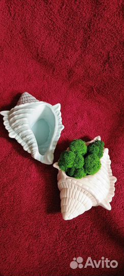 Скульптуры со мхом ручной работы