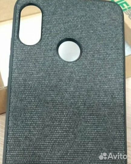 Чехол ксиоми редми 6 про ми а2 лайт ткань оригинал