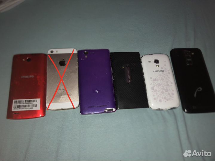 Лот смартфонов на запчасти