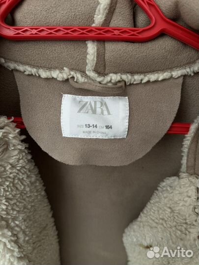 Дубленка для девочки