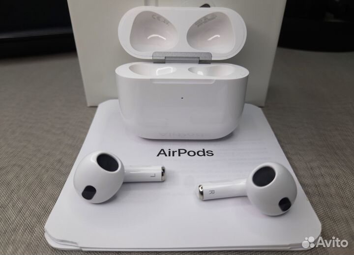 Airpods 3 Premium Gold + доставка/гарантия