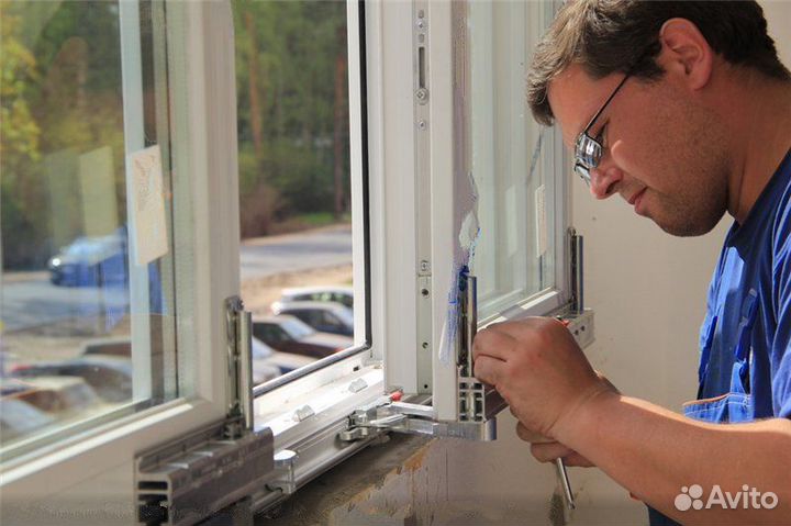 Регулировка окон и замена фурнитуры