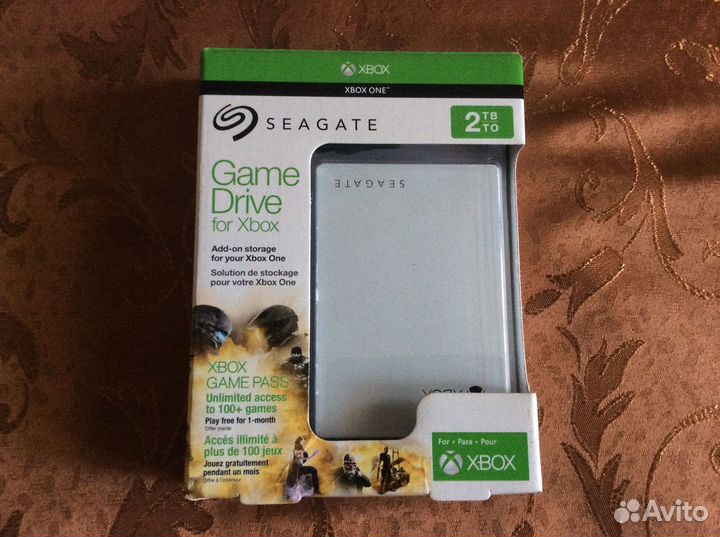 Внешний жесткий диск 2 тб (логотип Xbox)