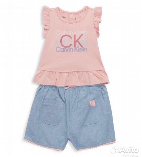 Calvin Klein Jeans Комплект топ и шорты, 24М