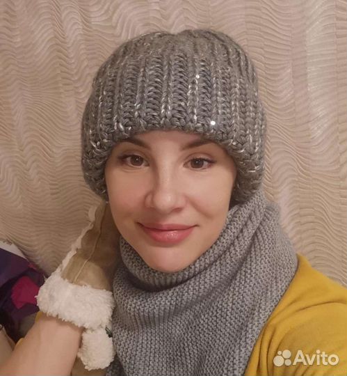 Шапка зимняя женская