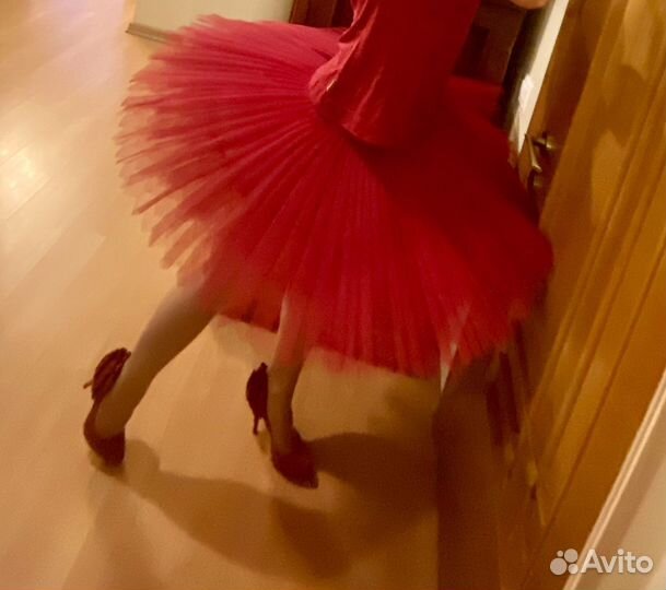 Красная балетная пачка Grishko, 42 размер