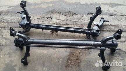 Восстановленная задняя балка peugeot 206