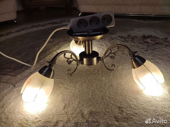 Люстра потолочная