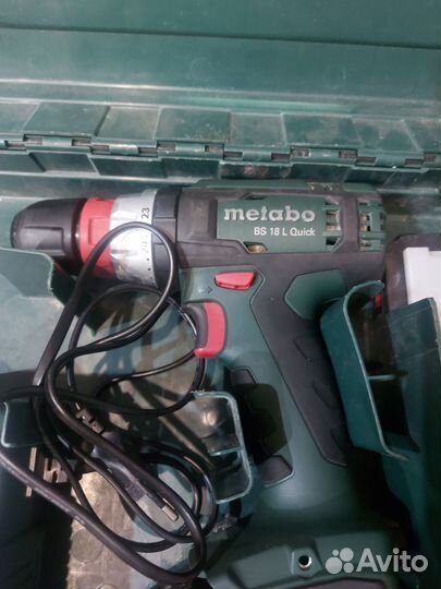Шуруповерт metabo bs 18 L Quick