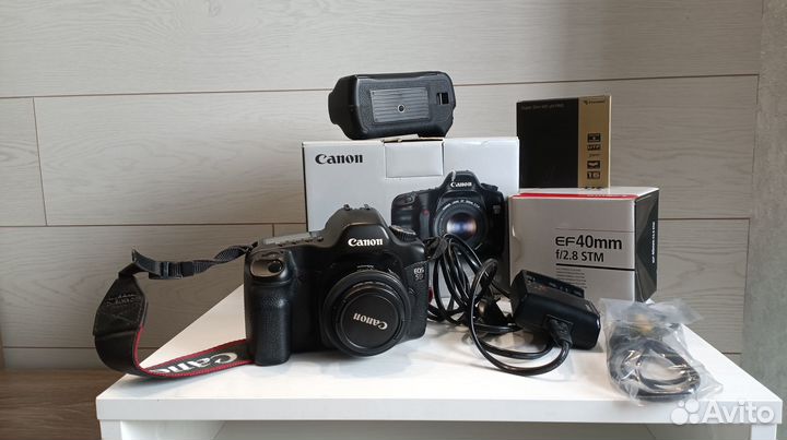 Canon EOS 5D mark 1 и много допов. Первопятак