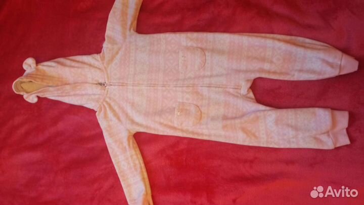 Флисовый комбез Carters