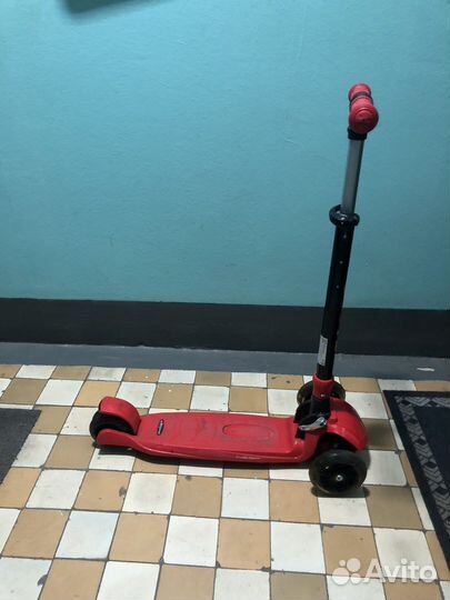Самокат 3х колесный