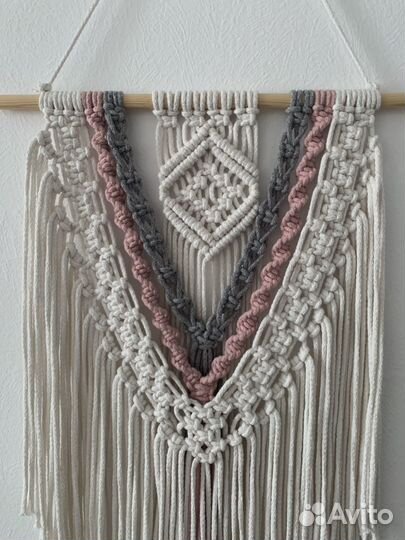 Настенное панно макраме