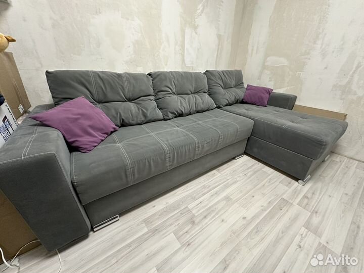 Большой угловой диван с атаманкой