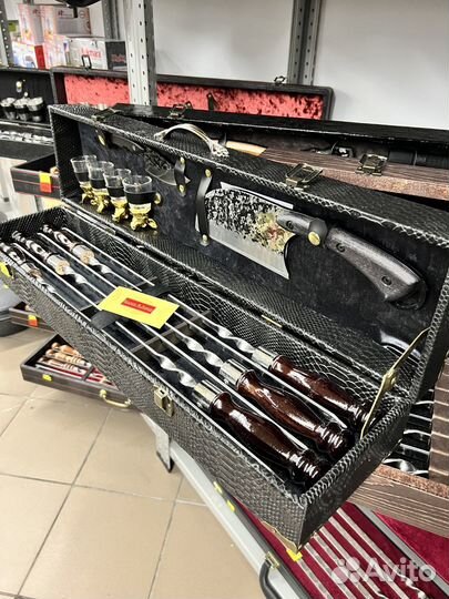 Шашлычный набор в кейсе от