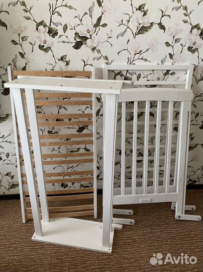 Детская кровать Можга белая