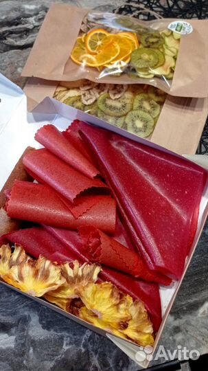 Пастила фруктовая, фрипсы, чайные бомбочки