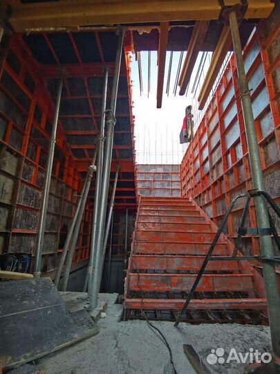 Опалубка щитовая стальная