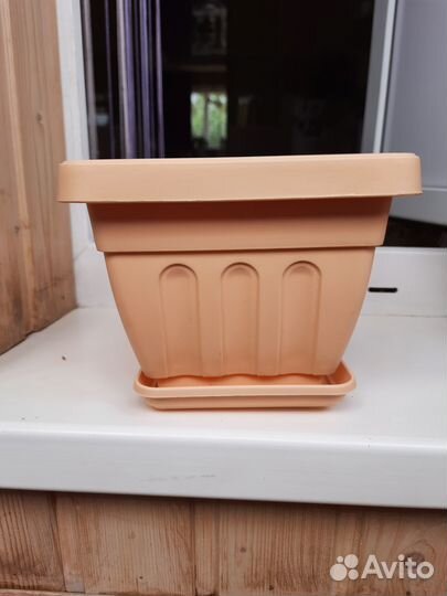 Цветочные горшки бу