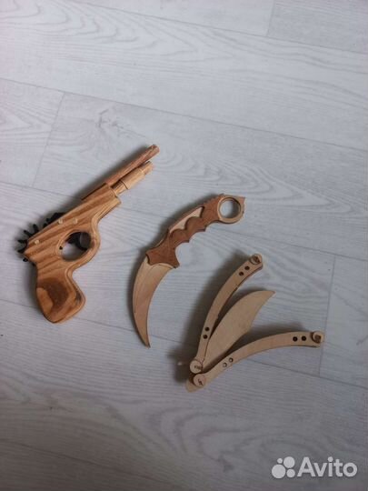 Детские игрушки из дерева