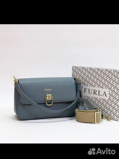 Сумка furla натуральная кожа