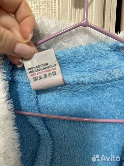 Детский махровый халат