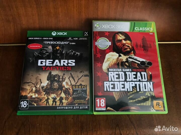Read dead redemption и gears tactics на xbox