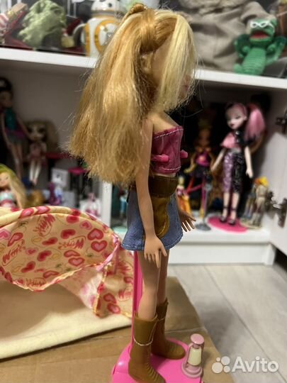 Кукла винкс winx флора с палаткой