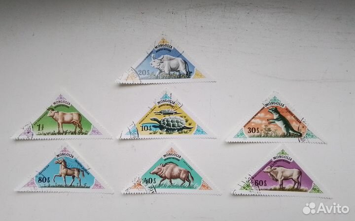 Почтовые марки.Флора и фауна