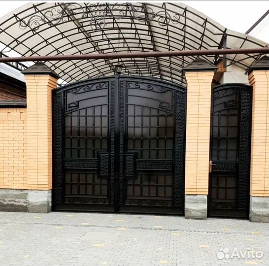 Кованные ворота