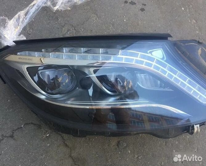 Mercedes w222, передняя Правая фара, оригинал