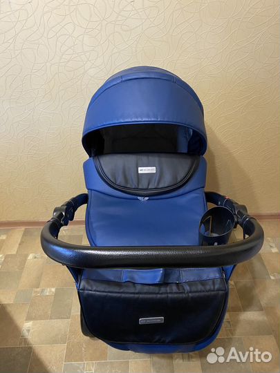 Коляска Riko Sigma 3 в 1 цвет синий