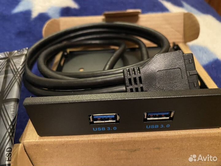 USB порты Выносная планка Espada ebrfr-2usb3