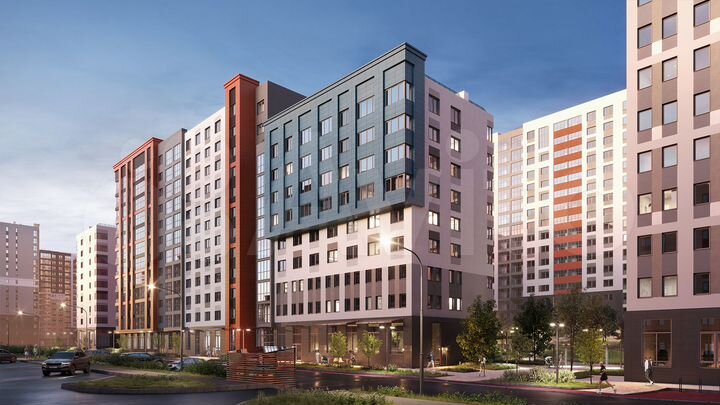 3-к. квартира, 79,2 м², 11/22 эт.