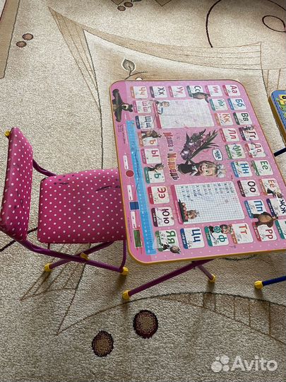 Детский стол и стул