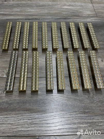 Ручки мебельные металлические