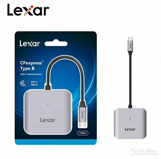 Картридер Lexar CFexpress Type B USB 3.2 Gen 2