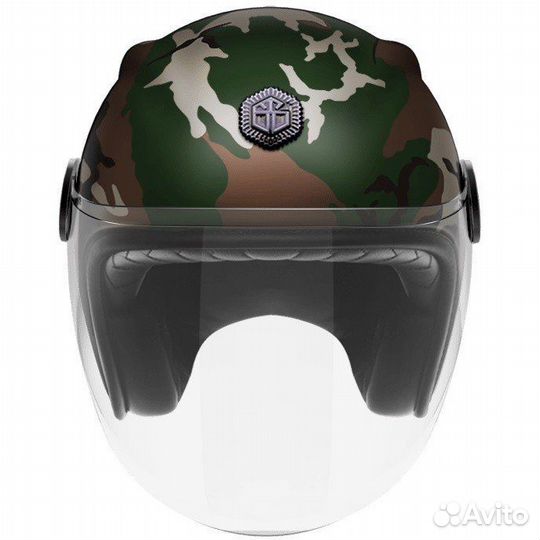 Мотошлем Guang Jet Camo Classics Glossy