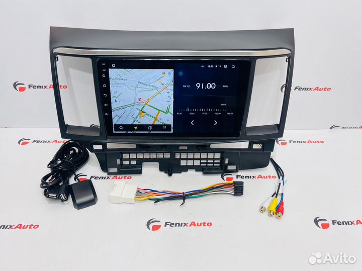 Магнитола Teyes CC3L Mitsubishi Lancer 10 9 дюймов