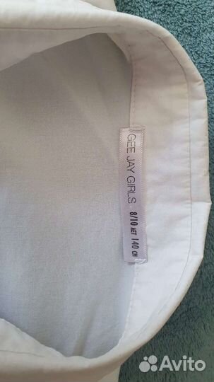 Блузка школьная рост 140