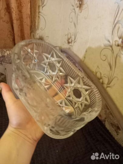 Ваза стекло СССР