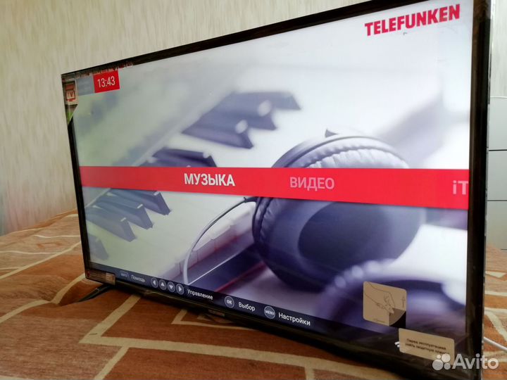 Новый (SMART Tv) Telefunken (81см)