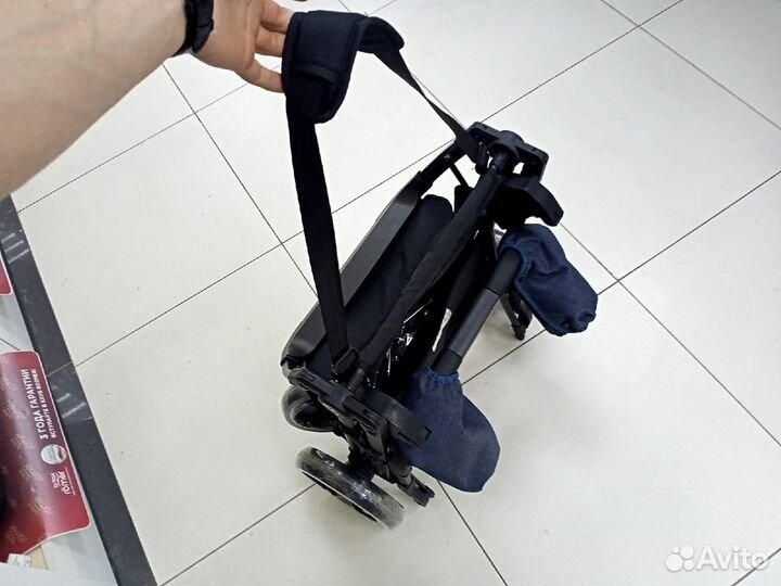 Прогулочная Коляска Luxmom 740 Синий