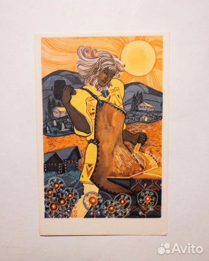 Калевала (худ. Тамара Юфа): набор открыток