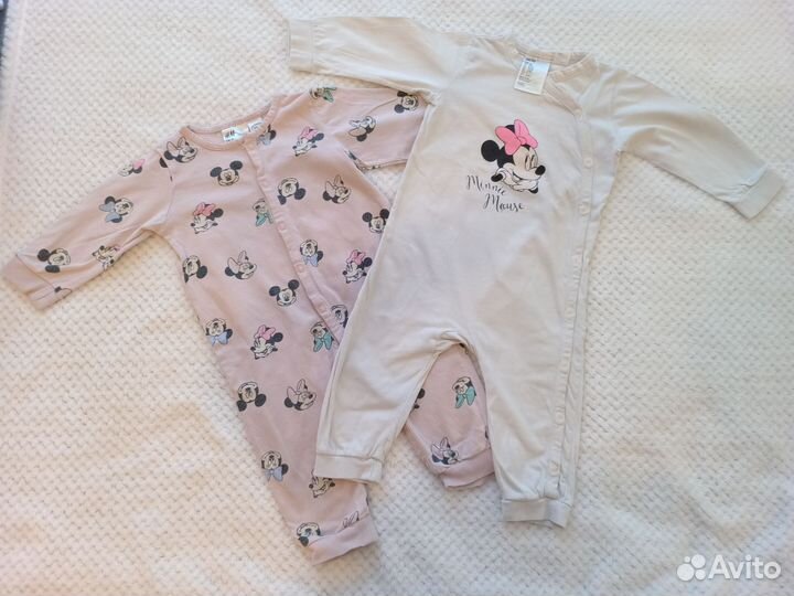 Одежда пакетом на новорожденную, 62-68