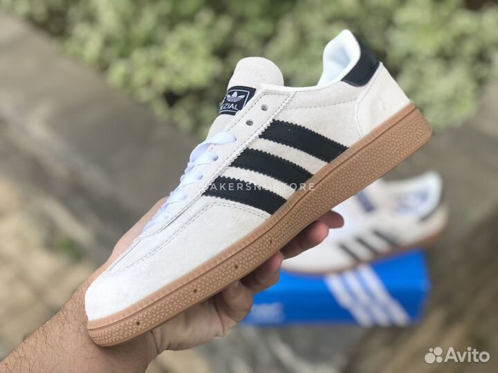 Кроссовки Adidas Handball Spezial Aluminum Core Bl