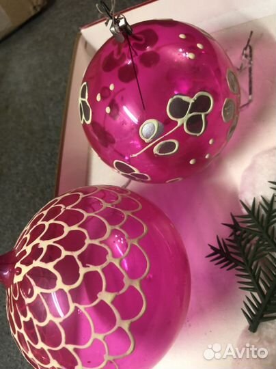 Елочные игрушки СССР и гдр