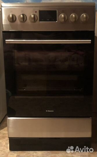 Плита электрическая стеклокерамика hansa