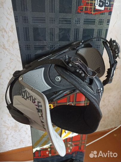 Сноуборд комплект Rossignol Contrast 155