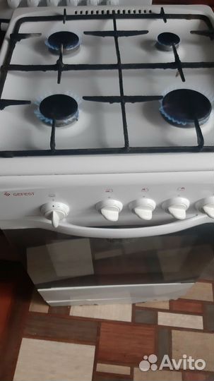Газовая плита гефест бу 60 см на 50 см